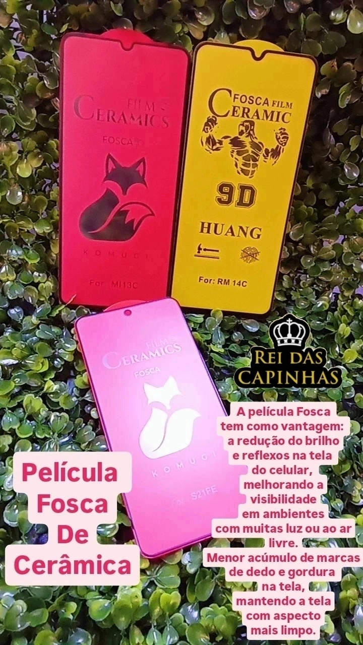 Foto do produto PELÍCULA CERÂMICA FOSCA