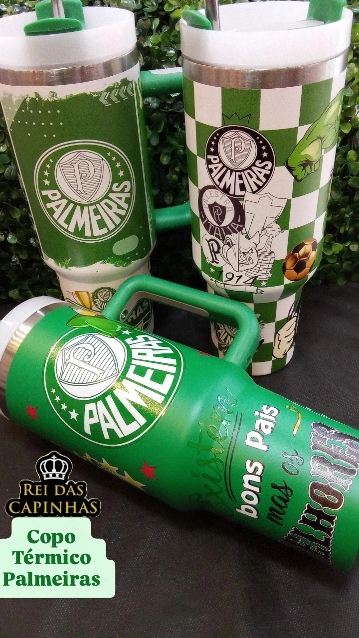 Foto do produto COPO TÉRMICO PALMEIRAS