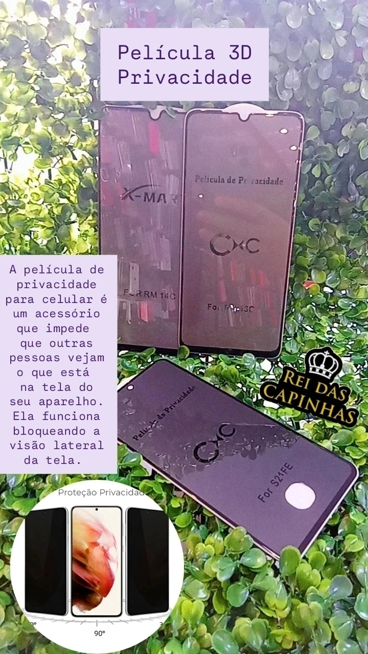 Foto do produto PELÍCULA 3D PRIVACIDADE